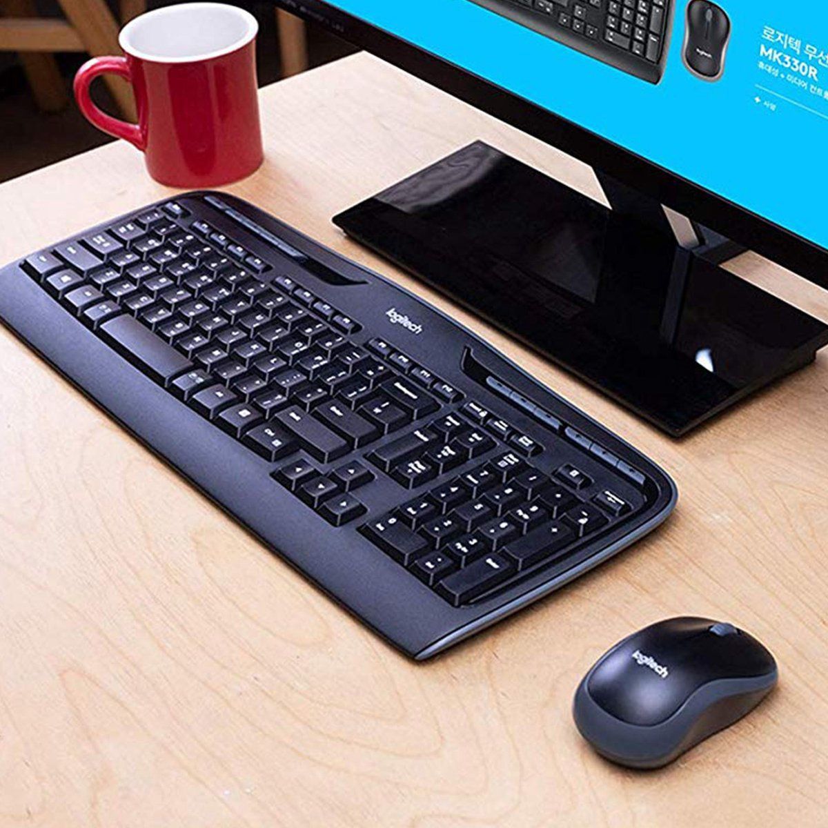 Комплект клавиатура + мышь Logitech MK330