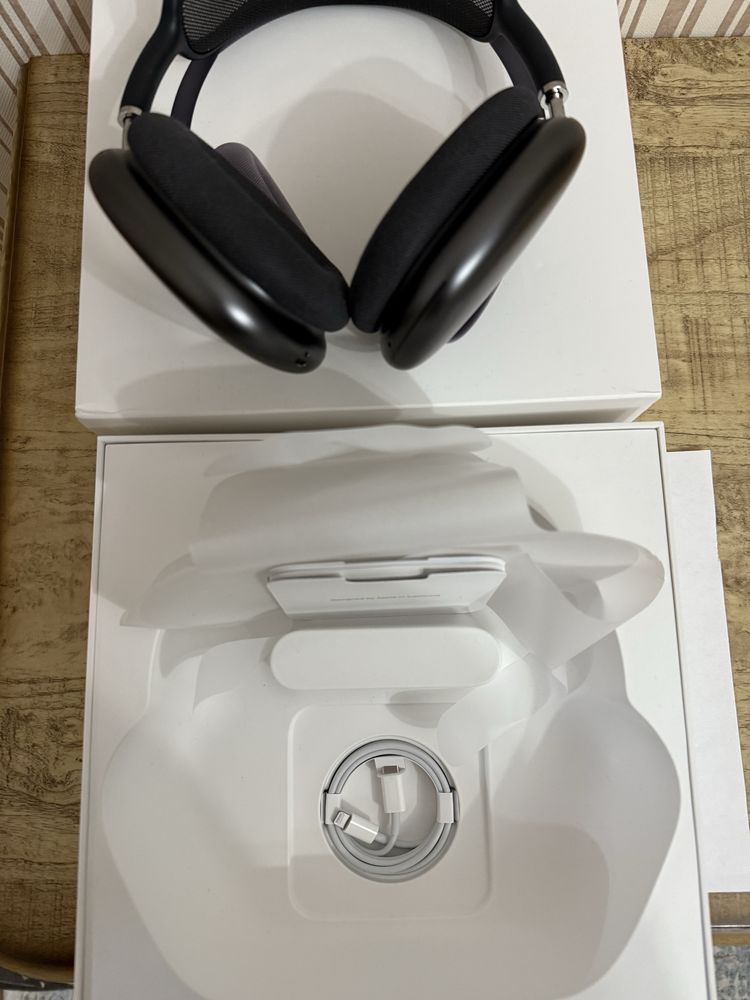 Airpods max space gray оригинал. Обмен НЕ интересует. Обмен ЖОҚ