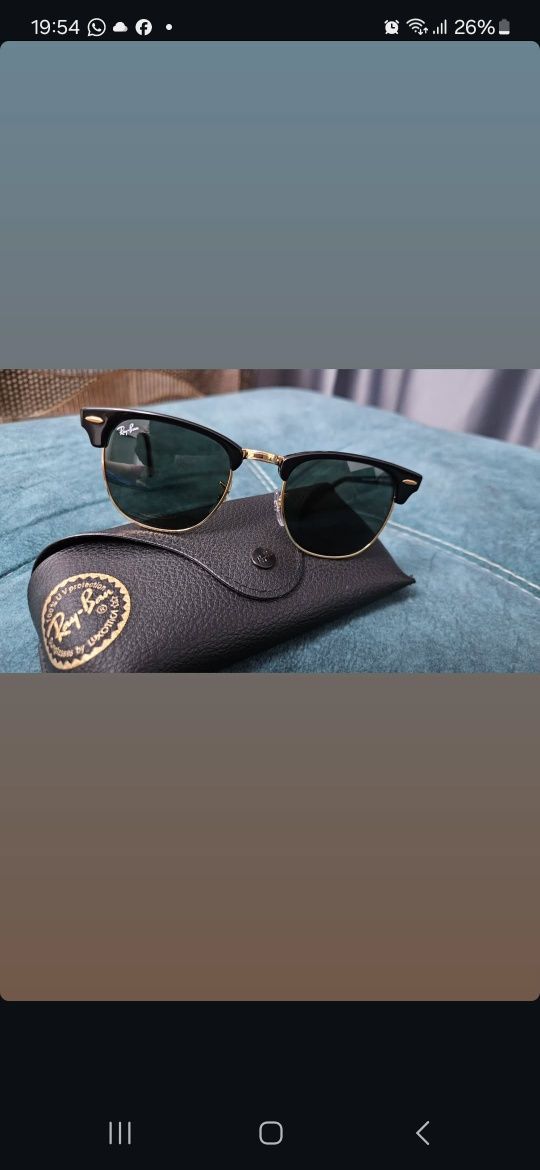 Очки RayBan оригинал. Брали в подарок, не подошли.