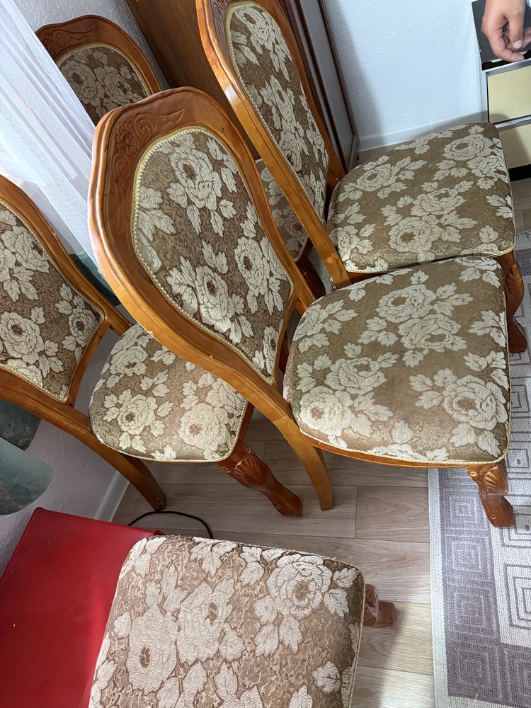 Стол большой и стулья 12 штук