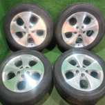 Продам Диск с шинами Bridgestone на Toyota Alphard 225/55 R17 лето