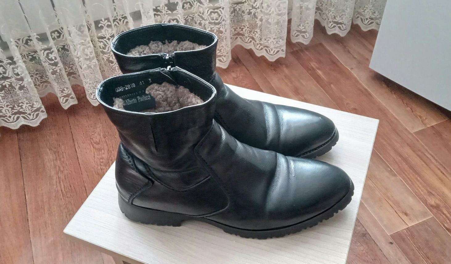 Мужские зимние полусапожки.