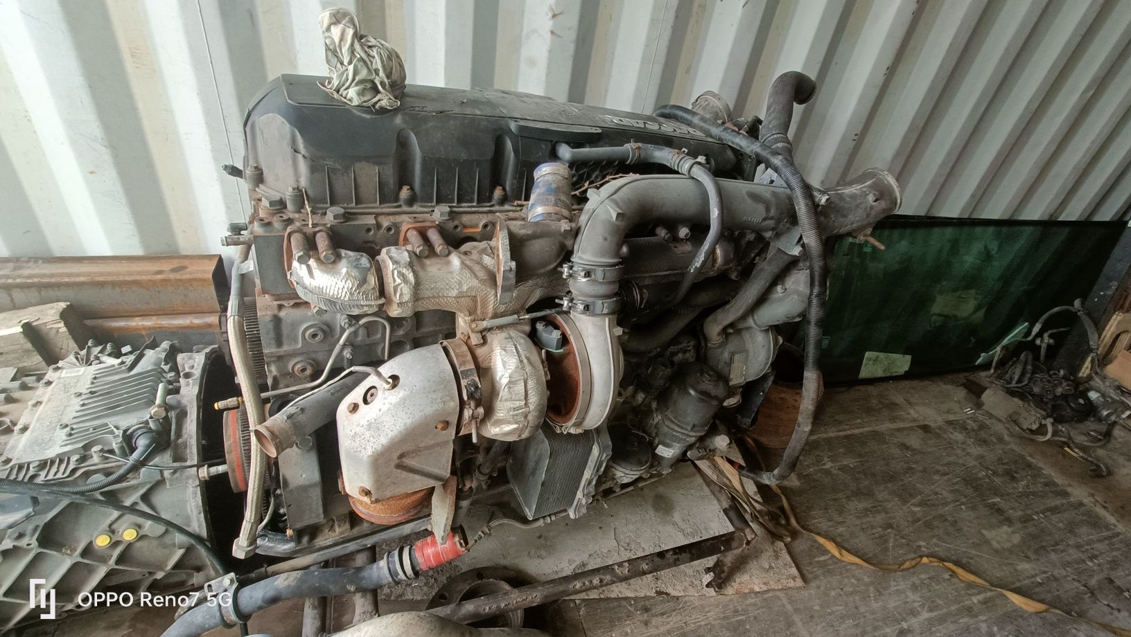 Мотор на Daf 105 разбор