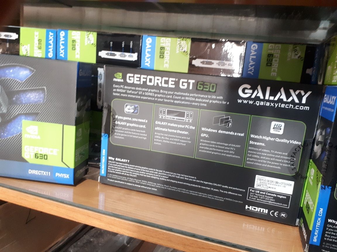 Видеокарта GT630-1GB, новая