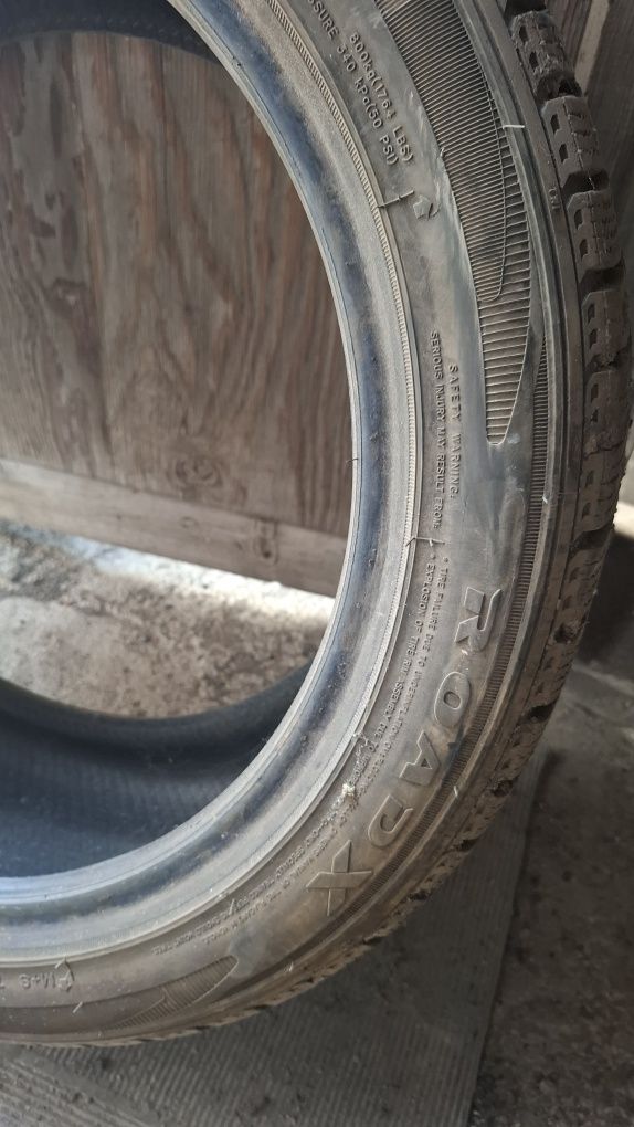 245/45 R18 шипованная резина!