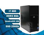 i7 880/ 8Gb SSD Quadro 600 HP Компьютер офисный  на SSD
