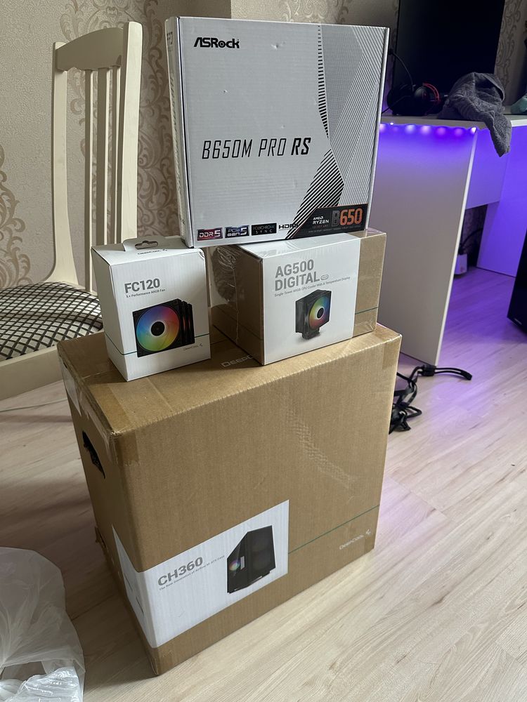 Игровой системный блок (r5 7500f/32ram)