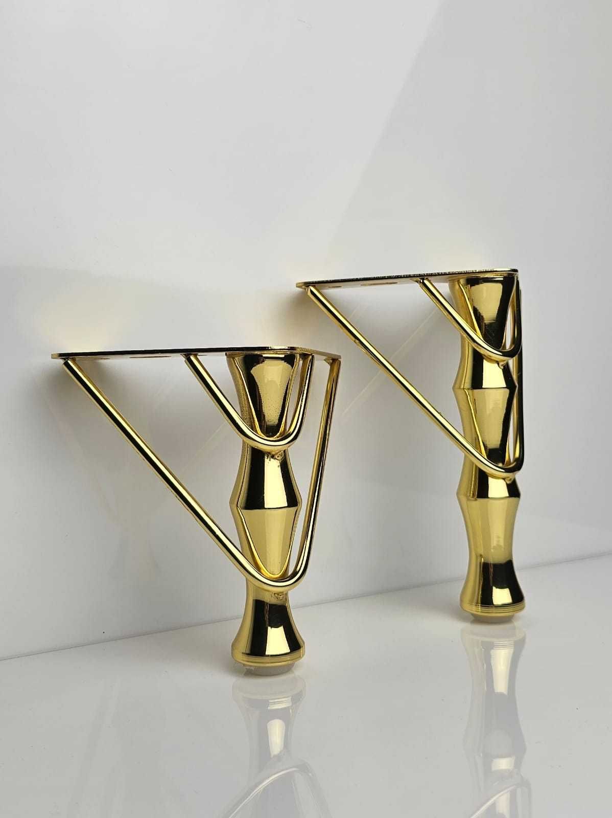 Мебельная ножка золотистая Golden Prism модель  (C056)