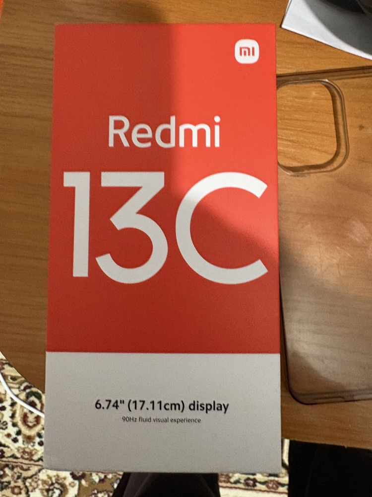 Телефон Redmi c13 срочно продоется телефон новый 3 месеца назад покупа