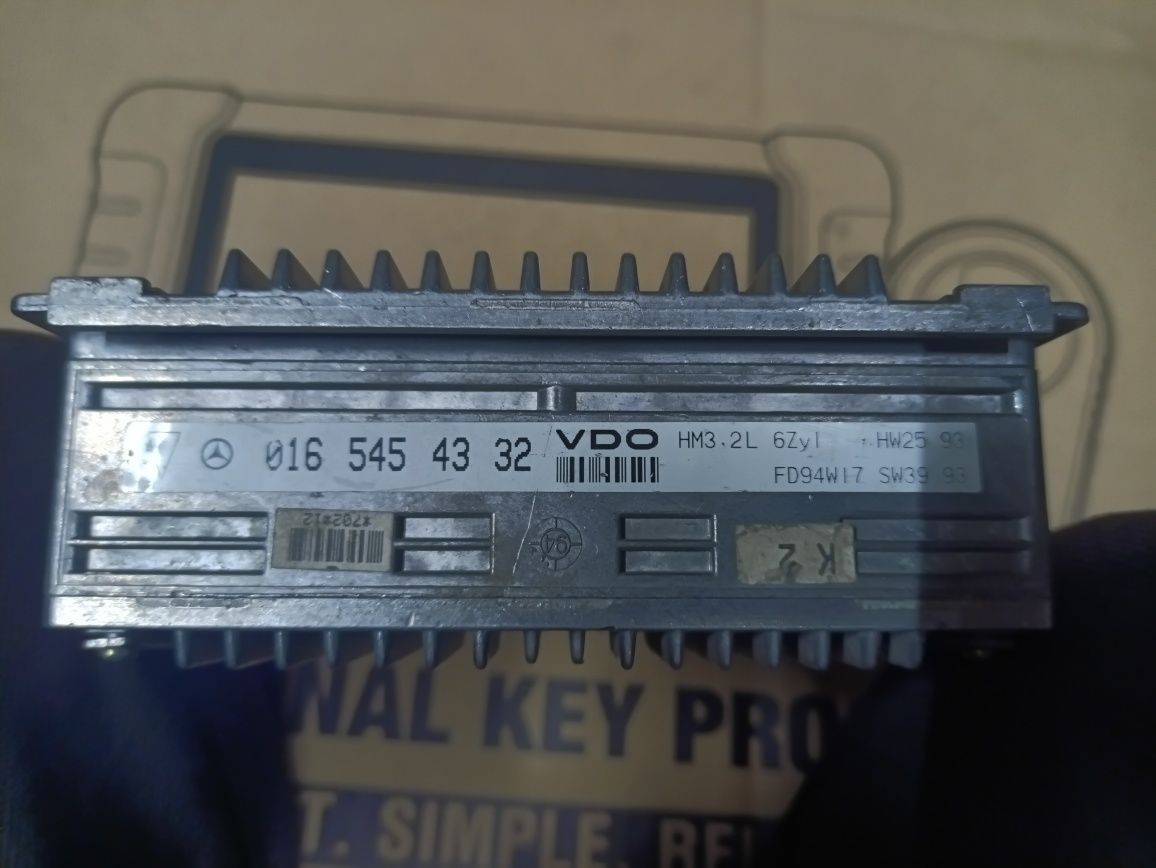 ЭБУ компьютер на mercedes w140 без круиза