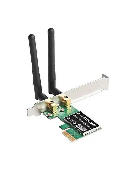 Сетевая карта WIFI PCI express (современная) новая в упаковке с гарант