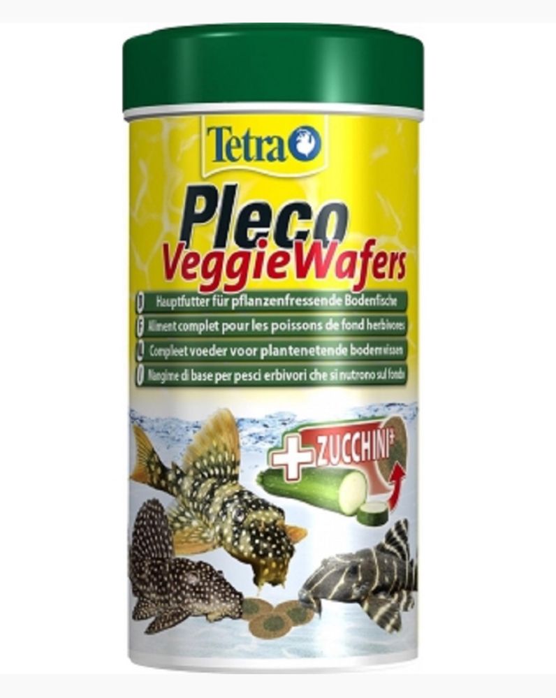 Корм для сомиков примосок TetraPleco Veggie Wafer 100 мл.