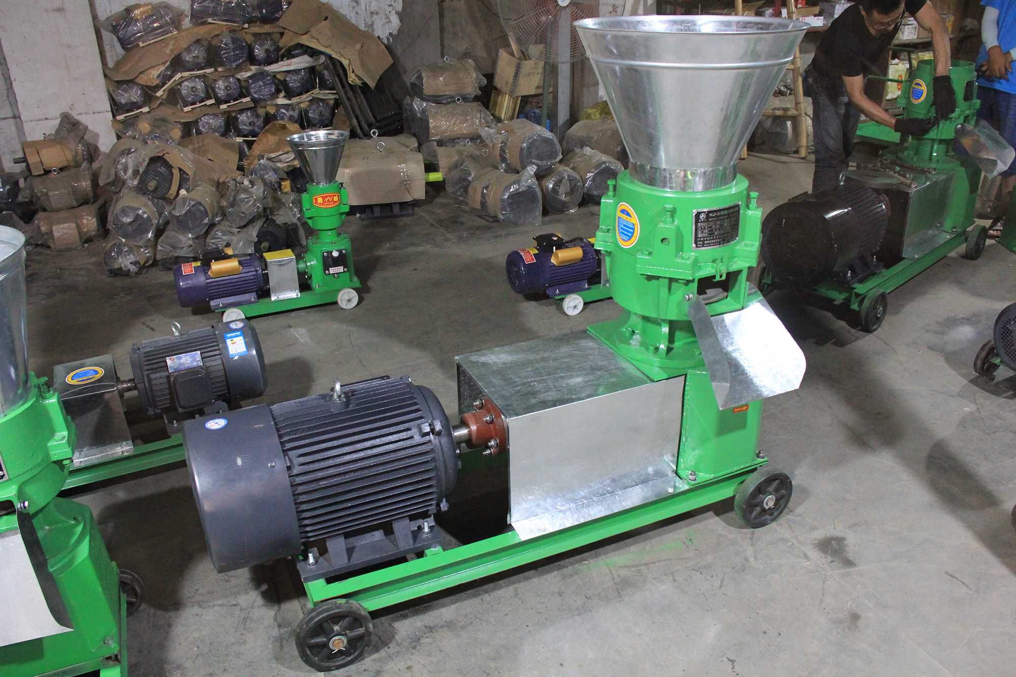 KAZGRANULATOR гранулятор 1000кг/час, завод, Китай