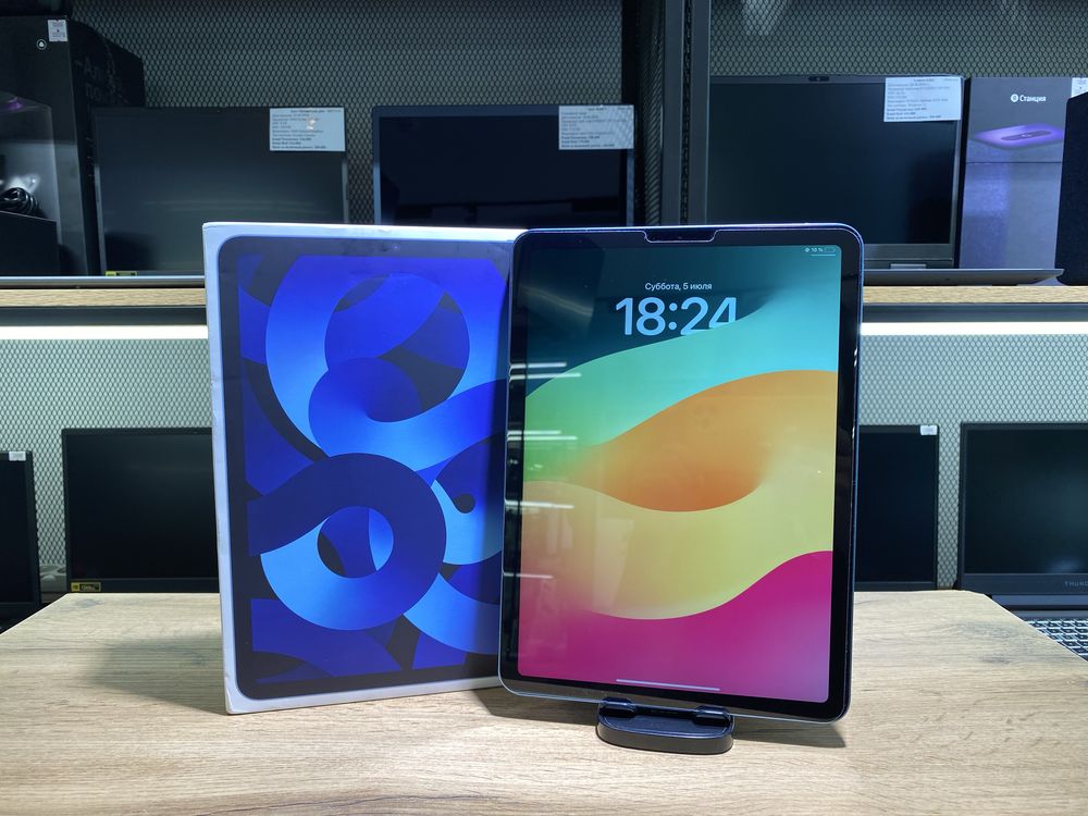 iPad Air 5 Generation, 64 GB, Wi-Fi, Blue, АКБ100%, 10407/А10