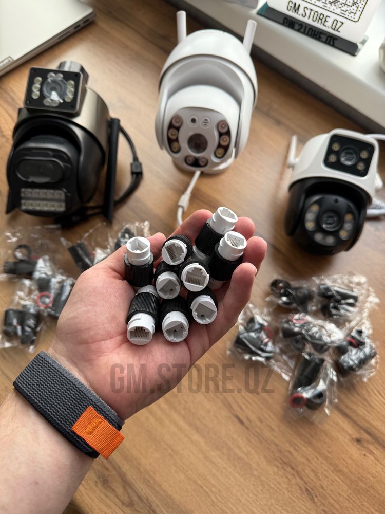 Уличный водонепроницаемый коннектор для сетевого кабеля RJ-45