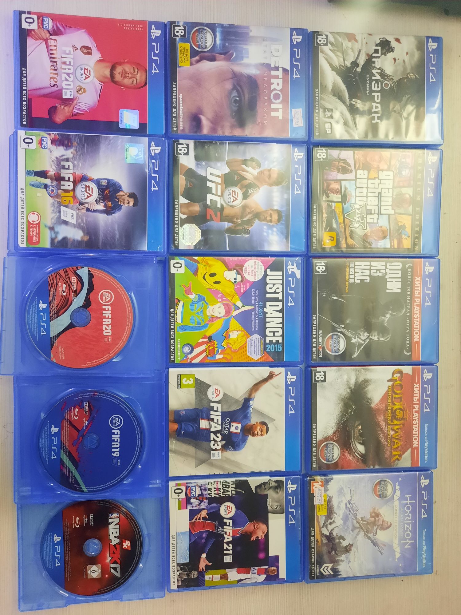 Диски для Playstation 4, Playstation 3, PSP, Xbox360