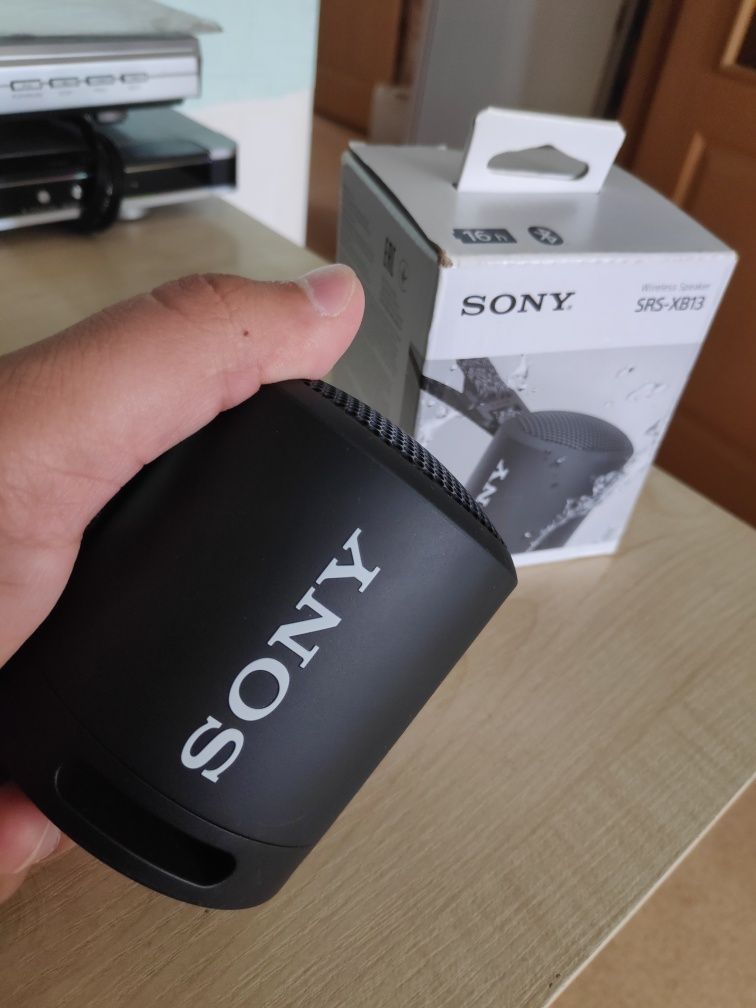 Колонка Bluetooth Sony SRS-XB13, Black (SRSXB13B.RU2)
