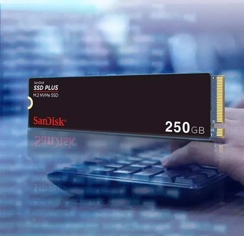 SanDisk SSD Plus M.2 NVMe 250GB