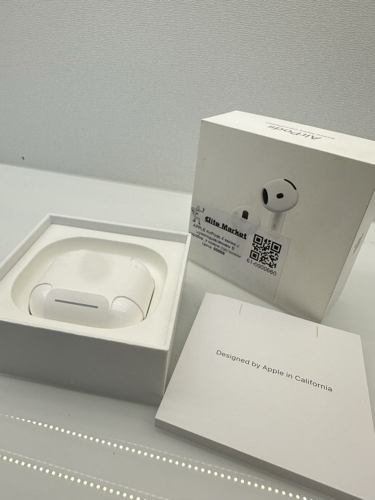 Айрподс AirPods 4 поколение с шумоподавлением новый