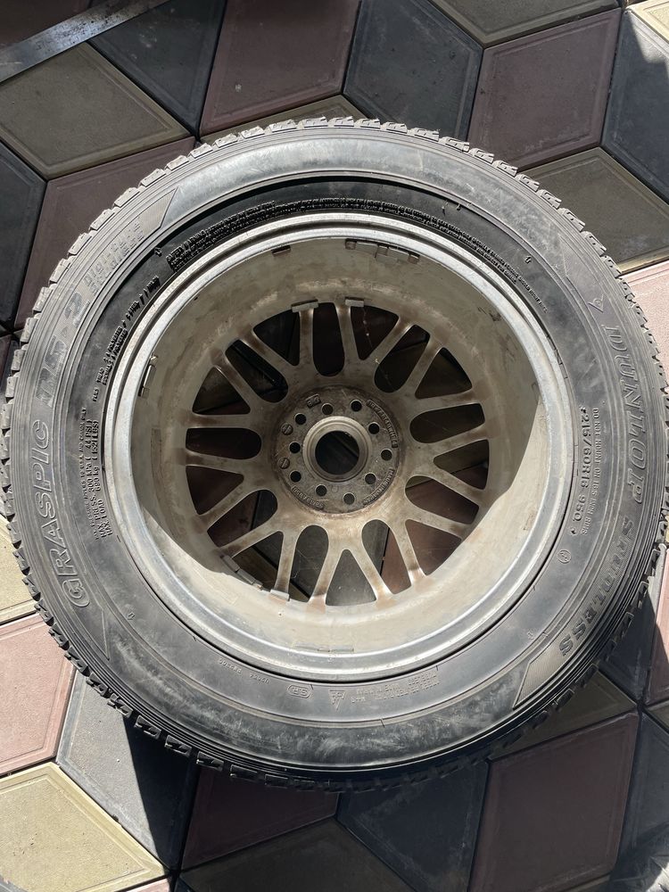 Диск с резиной запаска 215/60/16