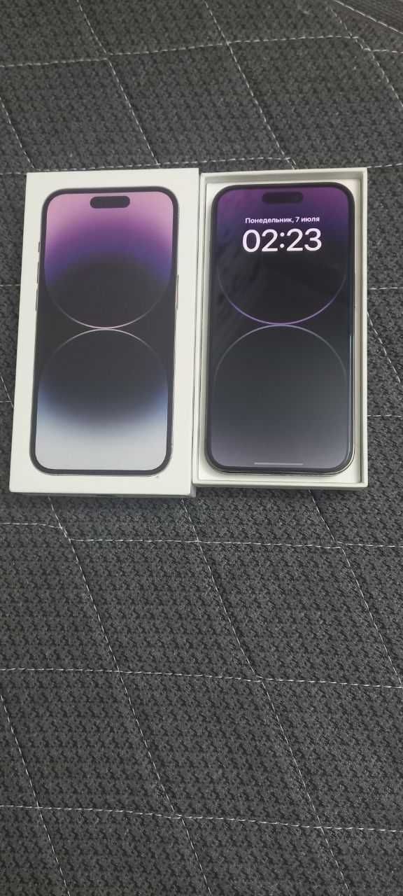 Айфон 14 Про 256 ГБ Iphone 14 Pro 256 GB  фиолетовый, оригинал Новый