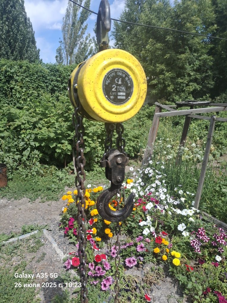 Продам ручную таль 2 тонны