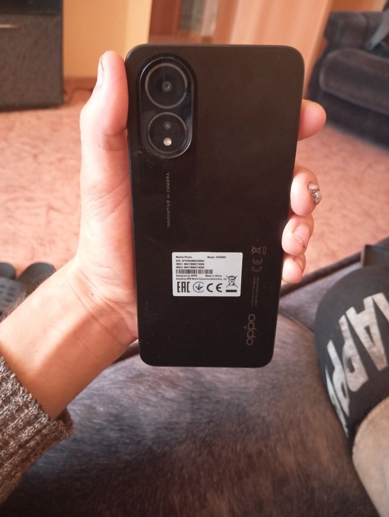 Oppo A18 телефон +чехол и наушники аэрпотцы в подарок