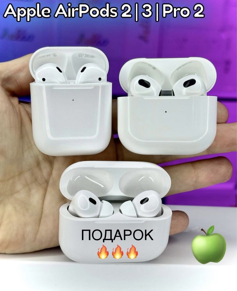 Airpods Pro 2025 Pro 2 Airpods 2/3/4 Наушники эирподс