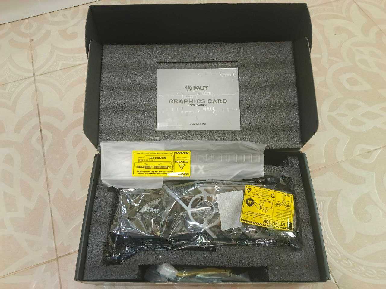 Видеокарта Palit  RTX 3080 GamingPro / 10GB / 320bit