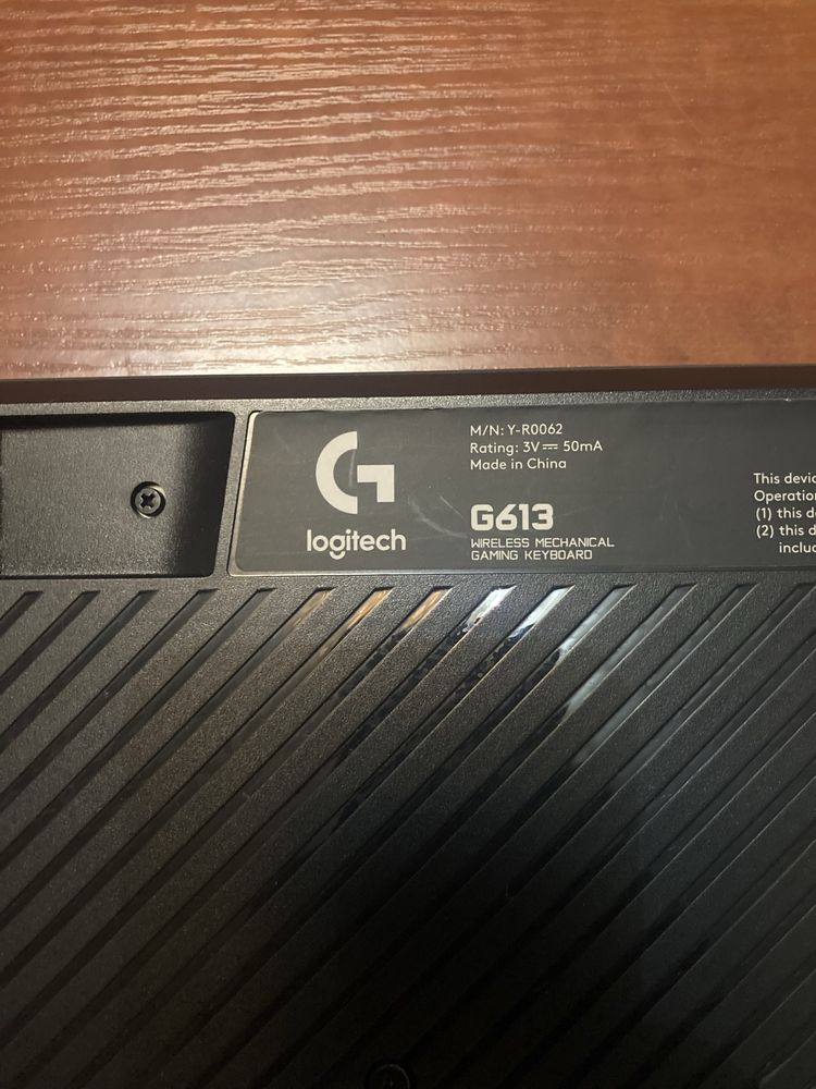 Беспроводная механическая игровая клавиатура Logitech G613