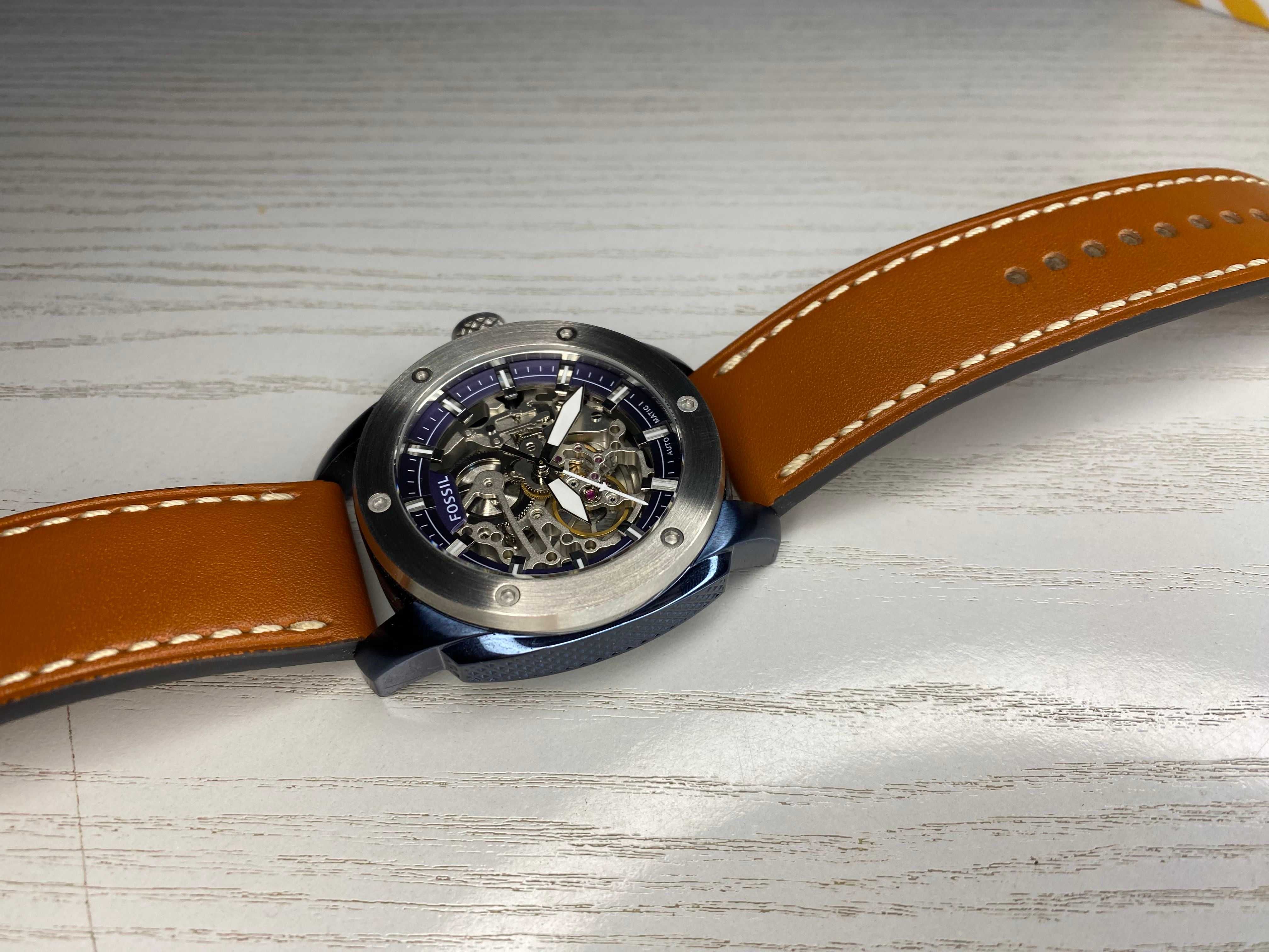 Механические часы Fossil (Скелетоны, автоподзавод)