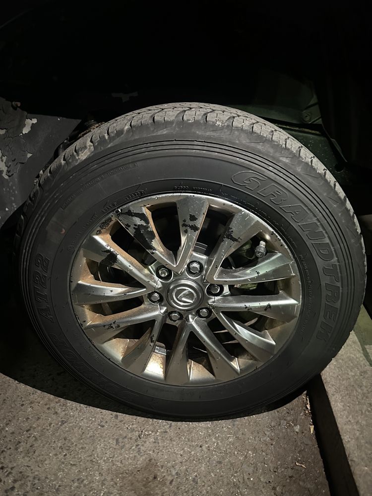 Диски с резиной R18 подходят на Gx460, Prado и Tank