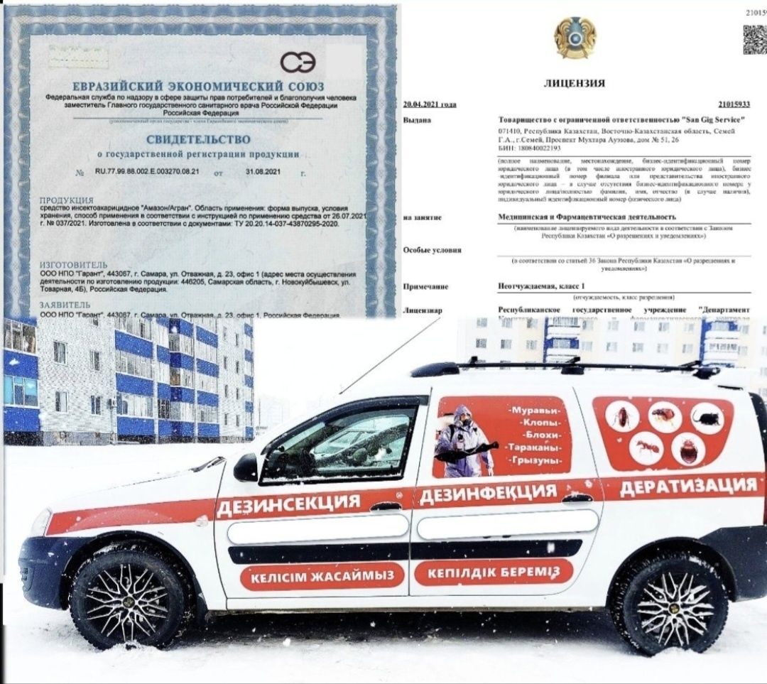 Уничтожение Грызунов крысы и мыши