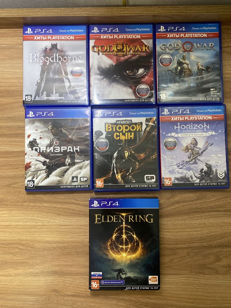 Игры на playStation 4
