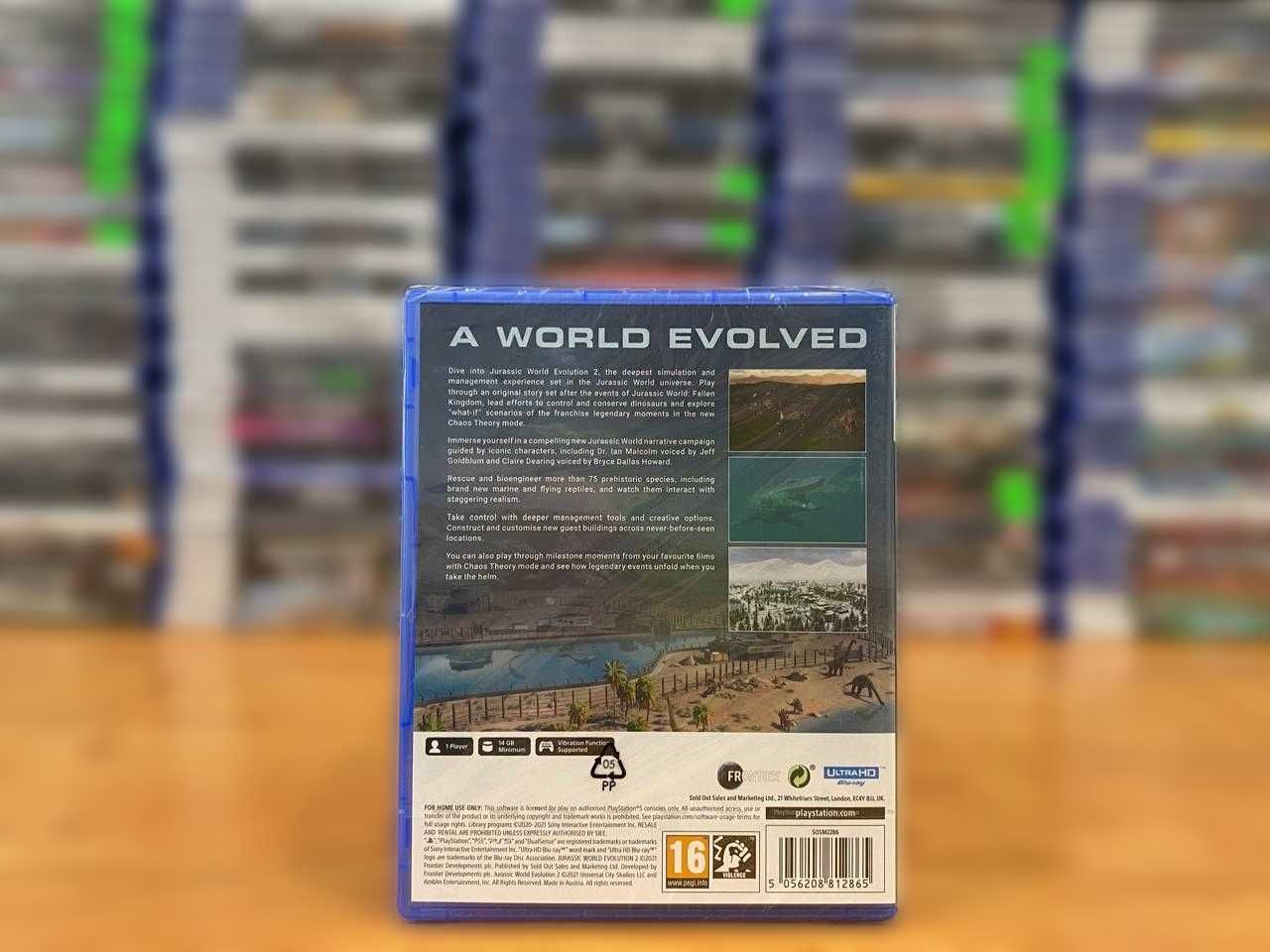 Новый Jurassic World Evolution 2 PS5/ Мир Юрского Периода