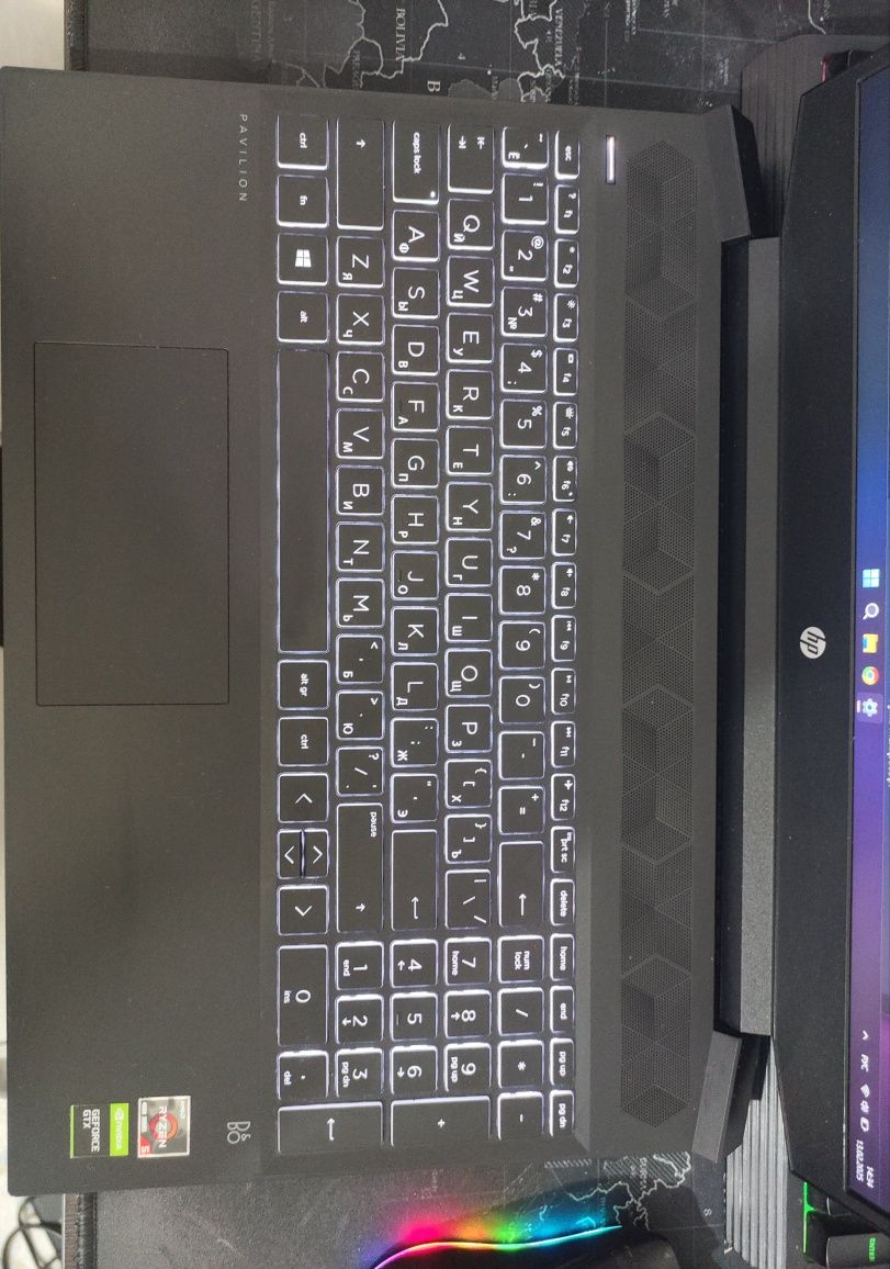 HP Pavilion Gaming/15.6 FHD/Ryzen 5 4600H/16Gb RAM/1TB+SSD256/GTX1650
