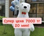Аниматоры аренда костюма Чебурашка Белый медведь Поздравление