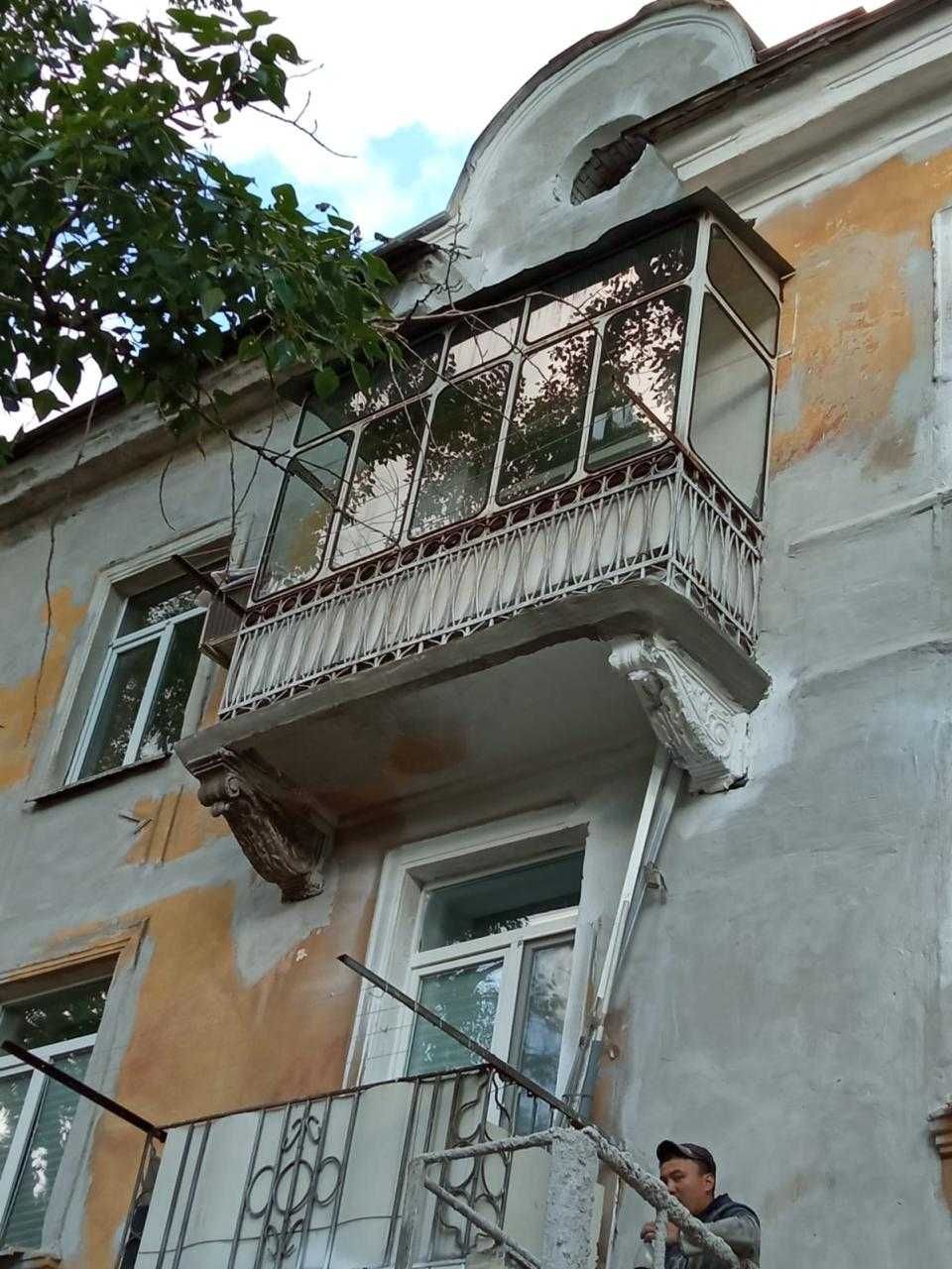 Шпаклевка, фасад, ремонт фасада, отделочные работы, покраска домов