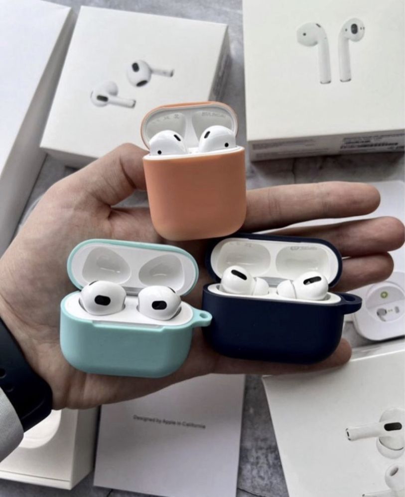 РАСПРОДАЖА! AirPods 3 AirPods Pro AirPods 2 + Чехол в подарок Акция!