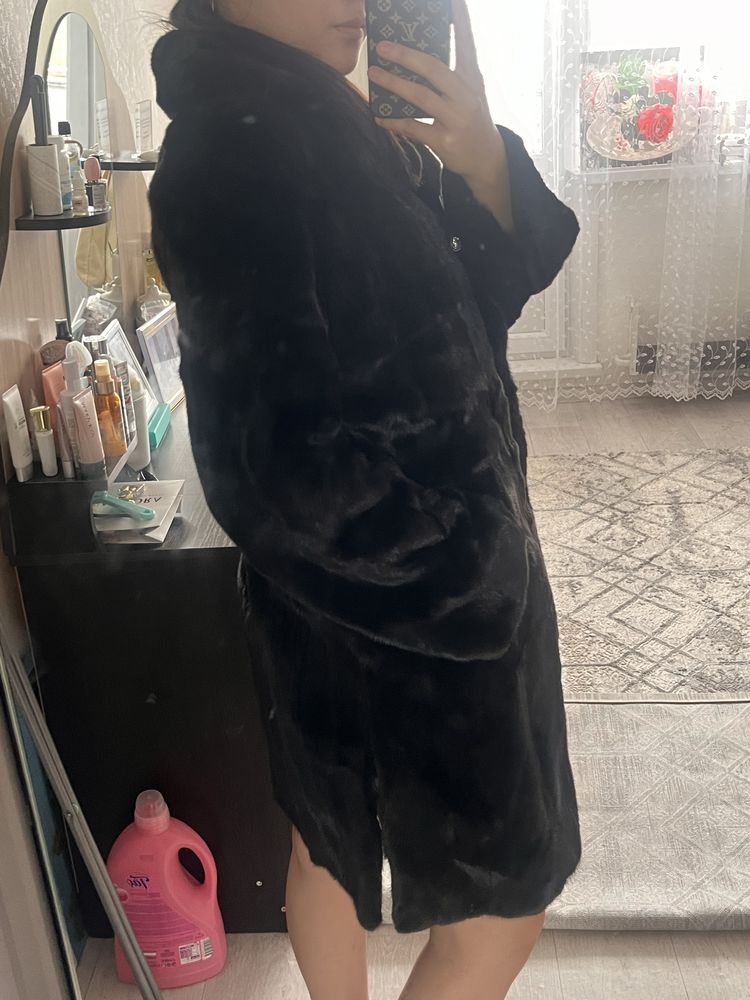 Норковая шуба зимняя
