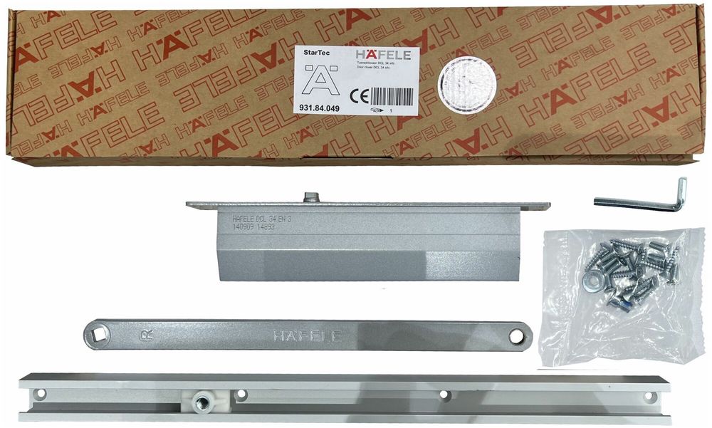 Немецкий  скрытый дверной доводчик  H.A.F.E.L.E