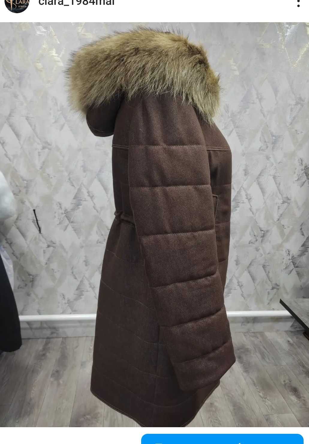 Продам джинсовую парку