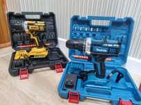 Шуруповерт Дрель Makita \Tasko 24 придметов.