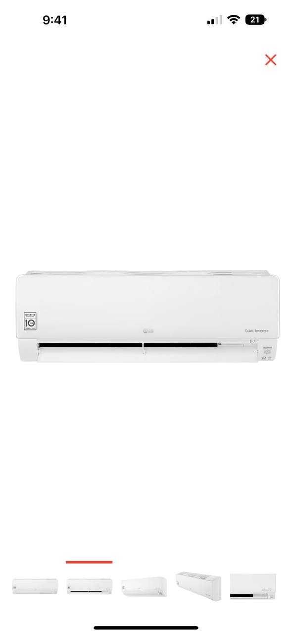 Кондиционер LG новый в упаковке, модель LG B 18 TS