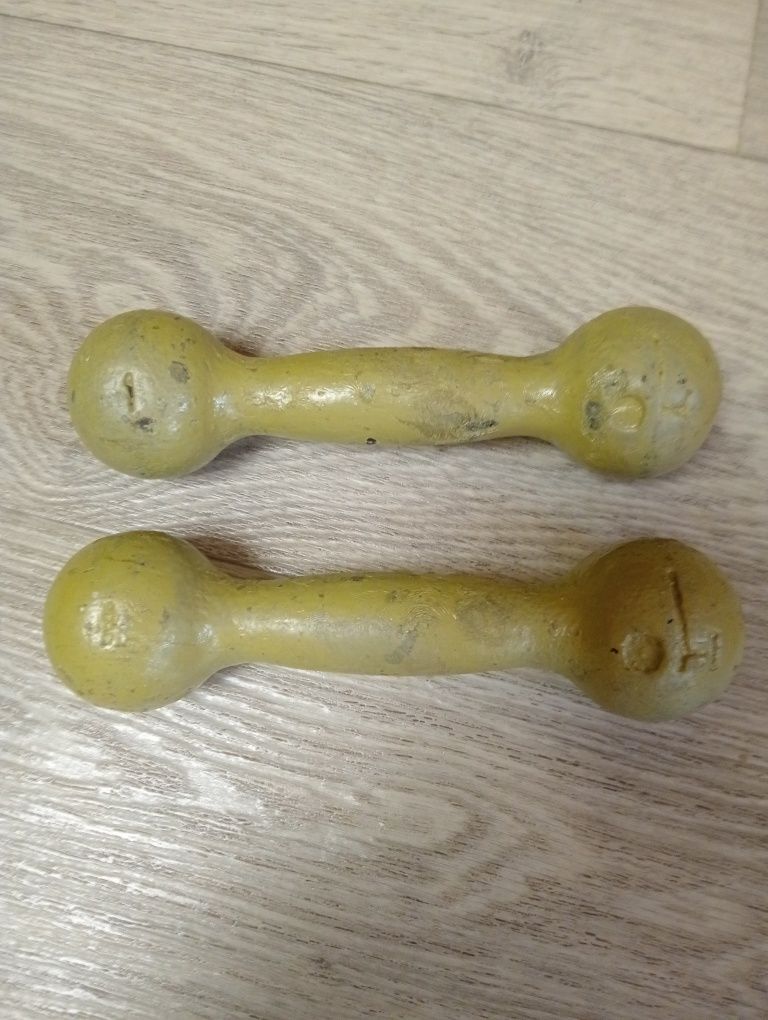 Продам гантели советские.