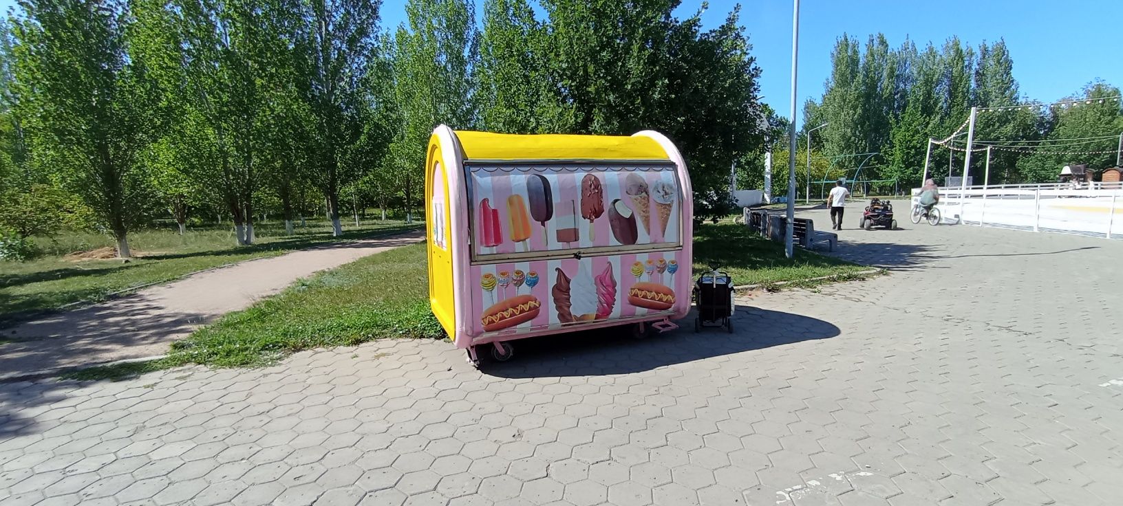 Продам торговый повильон мороженого, киоск, передвижной ларёк