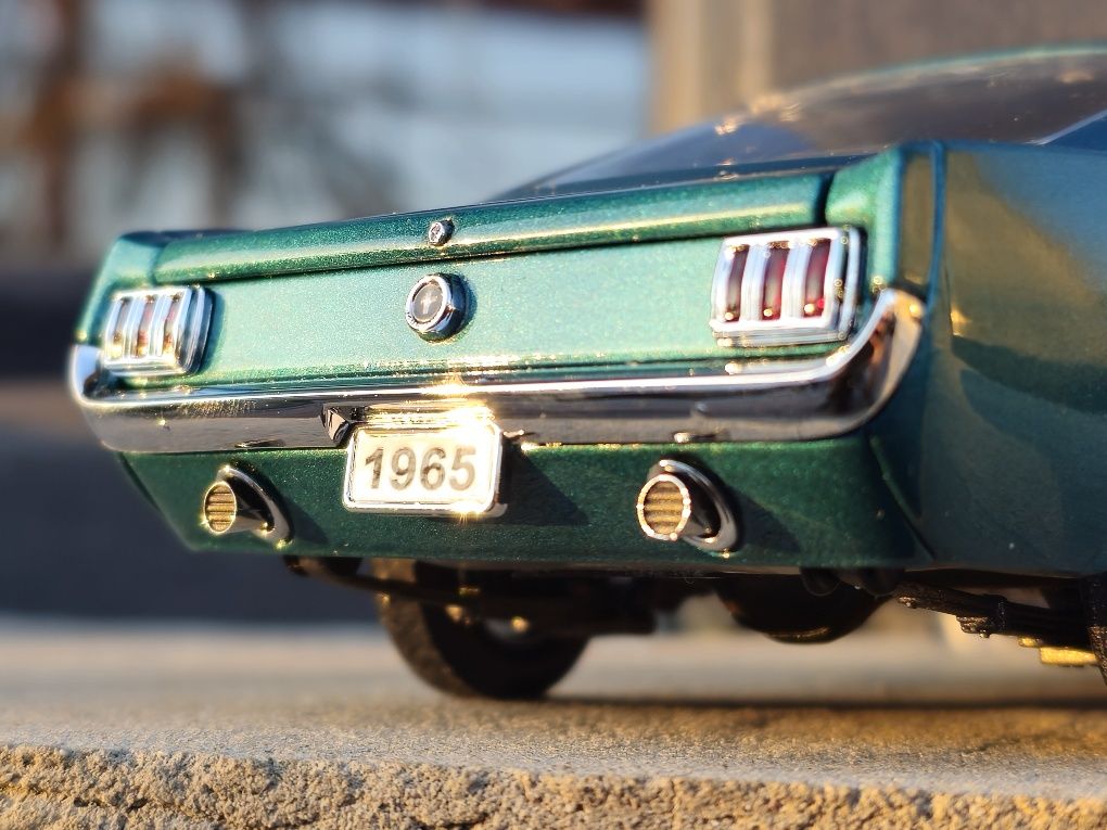 Масштабная модель Danbury mint 1:24 ford mustang 1965 fastback