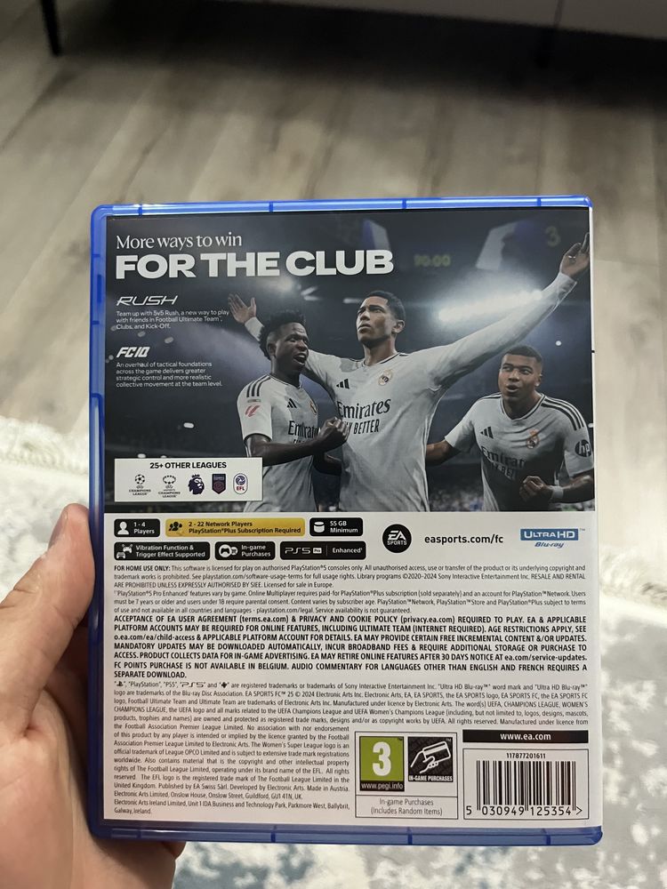 Продам диск FC 25 для PlayStation 5