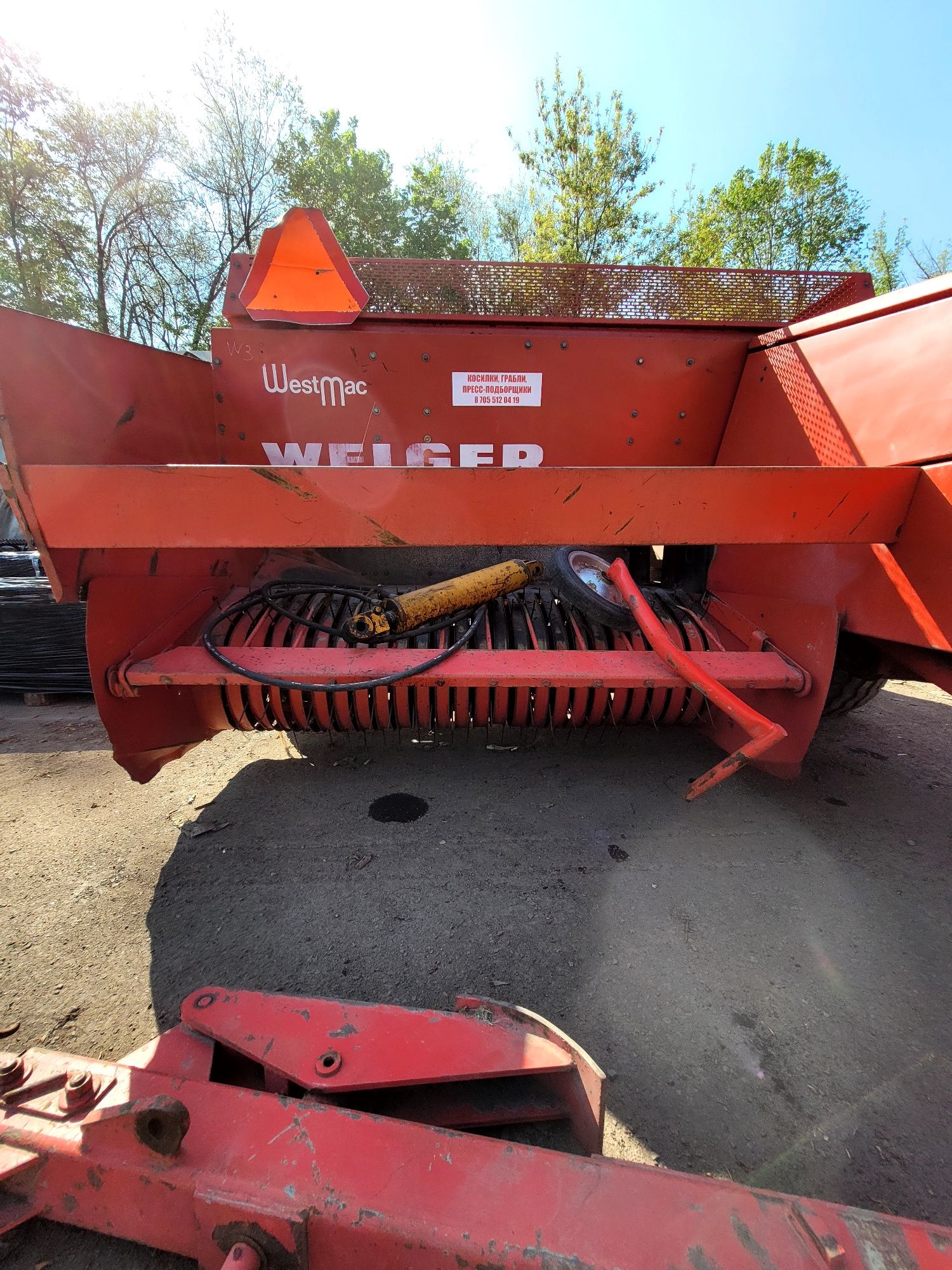 Пресс-подборщик Welger ap630.