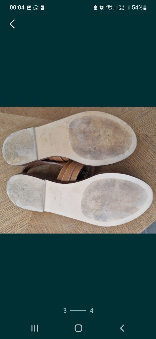 Сандали Massimo dutti, б/у.